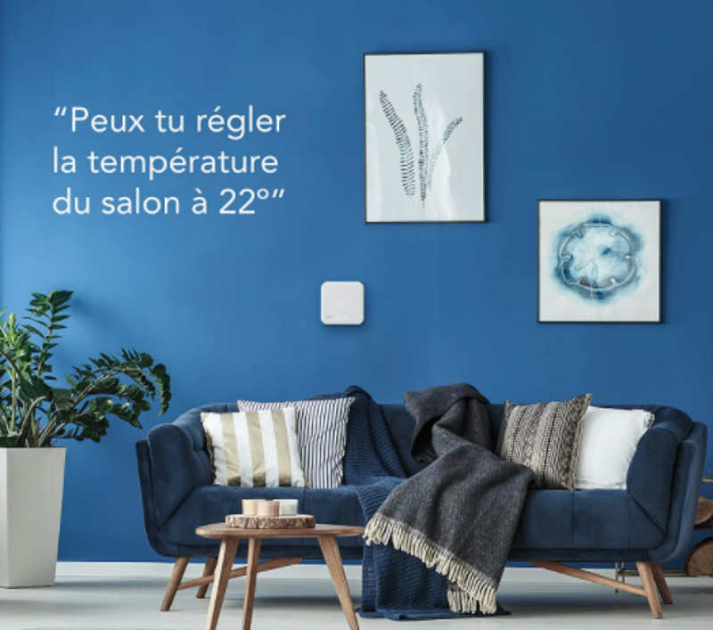 thermostat connecté réglage température